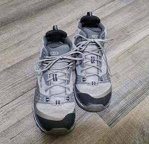 KEEN Terradora Mid Waterproof Hiking Boots Women's Gray Size 7 Trail Shoes